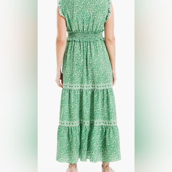 Max Studio Green Floral Maxi Dress | Size XL - NWT - Picture 5 of 5